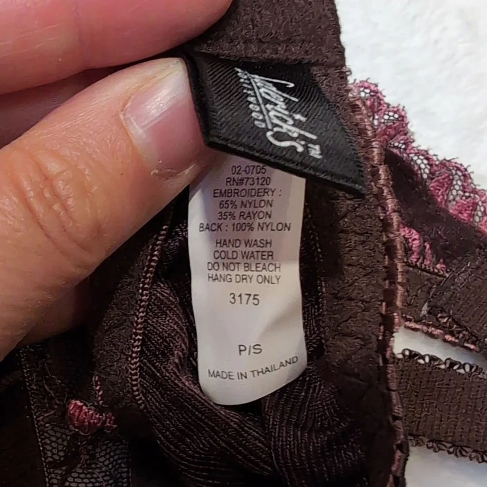Frederick's of Hollywood Garter Belts lot of 5 Lingerie Petite Small Pink Brown
